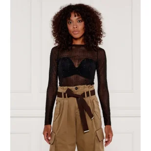 Pinko Bluzka ROUEN | Regular Fit - Bluzki damskie - miniaturka - grafika 1