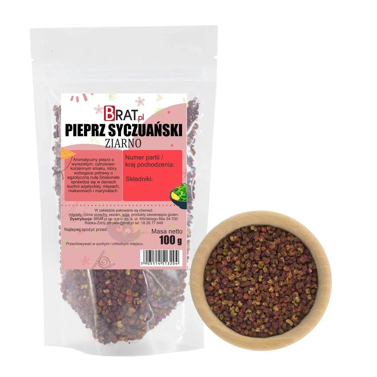 Pieprz syczuański ziarno 100g