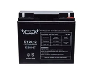 Akumulatory motocyklowe - Akumulator żelowy 20Ah WM MOTOR 12 VOLT OT20-12 - miniaturka - grafika 1