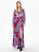 Sukienki - Fracomina Sukienka koszulowa FS23WD3002W411N4 Kolorowy Regular Fit - miniaturka - grafika 1