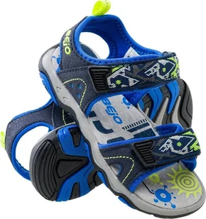 Bejo SANDAŁY I KLAPKI ELSI KIDS NAVY/LAKE BLUE/LIME 25 - Buty dla dziewczynek - miniaturka - grafika 1