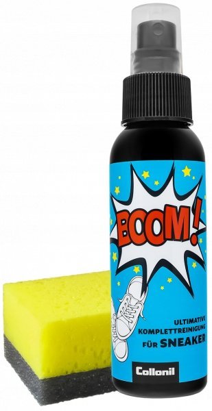 Collonil Carbon Boom Set Zestaw Czyszczący do Butów Szampon + Gąbka Premium