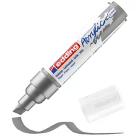 Markery permanentne - Marker EDDING 5000 akrylowy 5-10mm srebrny - miniaturka - grafika 1