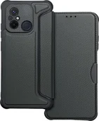 Etui i futerały do telefonów - OEM Kabura RAZOR Book do XIAOMI Redmi 12C ciemnozielony - miniaturka - grafika 1