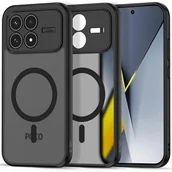 Etui i futerały do telefonów - TECH-PROTECT MAGMAT MAGSAFE XIAOMI POCO F8 PRO MATTE BLACK - miniaturka - grafika 1