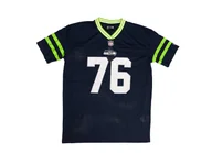 Koszulki męskie - Koszulka męska New Era  NFL NOS logo oversized tee Seattle Seahawks S - miniaturka - grafika 1