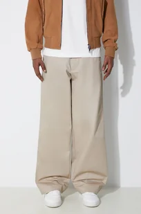 Champion spodnie męskie kolor beżowy proste - Spodnie męskie - miniaturka - grafika 1