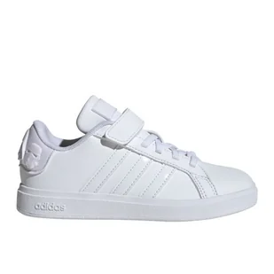 Buty adidas Star Wars Grand Court 2.0 Jr IH7576 białe - Buty dla dziewczynek - miniaturka - grafika 1