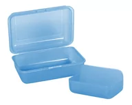 Lunch boxy - Patio Śniadaniówka CoolPack transparentna niebieska Frozen 2 03991 - miniaturka - grafika 1