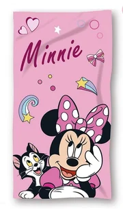 Ręcznik plażowy dziecięcy 70x140 Myszka Minnie - Okrycia kąpielowe dla dzieci - miniaturka - grafika 1