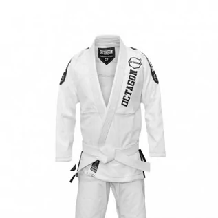 Kimona, stroje i obuwie - Octagon Kimono Gi Do BJJ Caption Men White - grafika 1