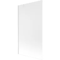 Parawany nawannowe - Mexen Next parawan nawannowy 1-skrzydłowy 100 x 150 cm, szron, biały - miniaturka - grafika 1