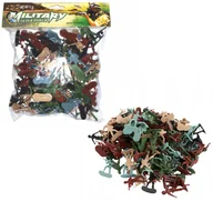 Zabawy w naśladowanie dorosłych - ZESTAW ŻOŁNIERZYKÓW 78 ELEMENTÓW ZABAWKA DLA DZIECI - miniaturka - grafika 1