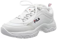 Buty dla dziewczynek - Fila Strada Low Wmn 1010560 1FG 40 Białe - miniaturka - grafika 1