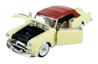 Samochody i pojazdy dla dzieci - WELLY 1953 PACKARD CARIBBEAN BEŻOWY Z DACHEM 1:24 SAMOCHÓD NOWY METALOWY MODEL - miniaturka - grafika 1