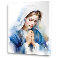 Ikony i obrazy sakralne - Obraz religijny na płótnie Matka Boża - miniaturka - grafika 1