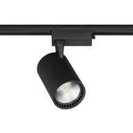 Lampy sufitowe - Reflektor szynowy LED ECO 20W 3000K czarny 1 fazowy - miniaturka - grafika 1