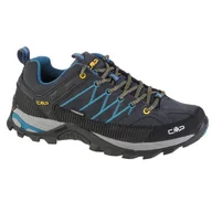 Buty trekkingowe męskie - Męskie buty turystyczne niskie CMP Rigel Low antracytowo - niebieskie Rozmiar: 42 - miniaturka - grafika 1