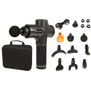 MASAŻER PISTOLET DO MASAŻU 10 KOŃCÓWEK MASSAGE GUN - Akcesoria do masażu - miniaturka - grafika 1