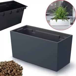 Doniczka podłużna Urbi DUC400 + keramzyt 1l Skrzynka + wkład - Donice Doniczka podłużna Urbi DUC400 + keramzyt 1l Skrzynka + wkład - Donice - miniaturka - grafika 1