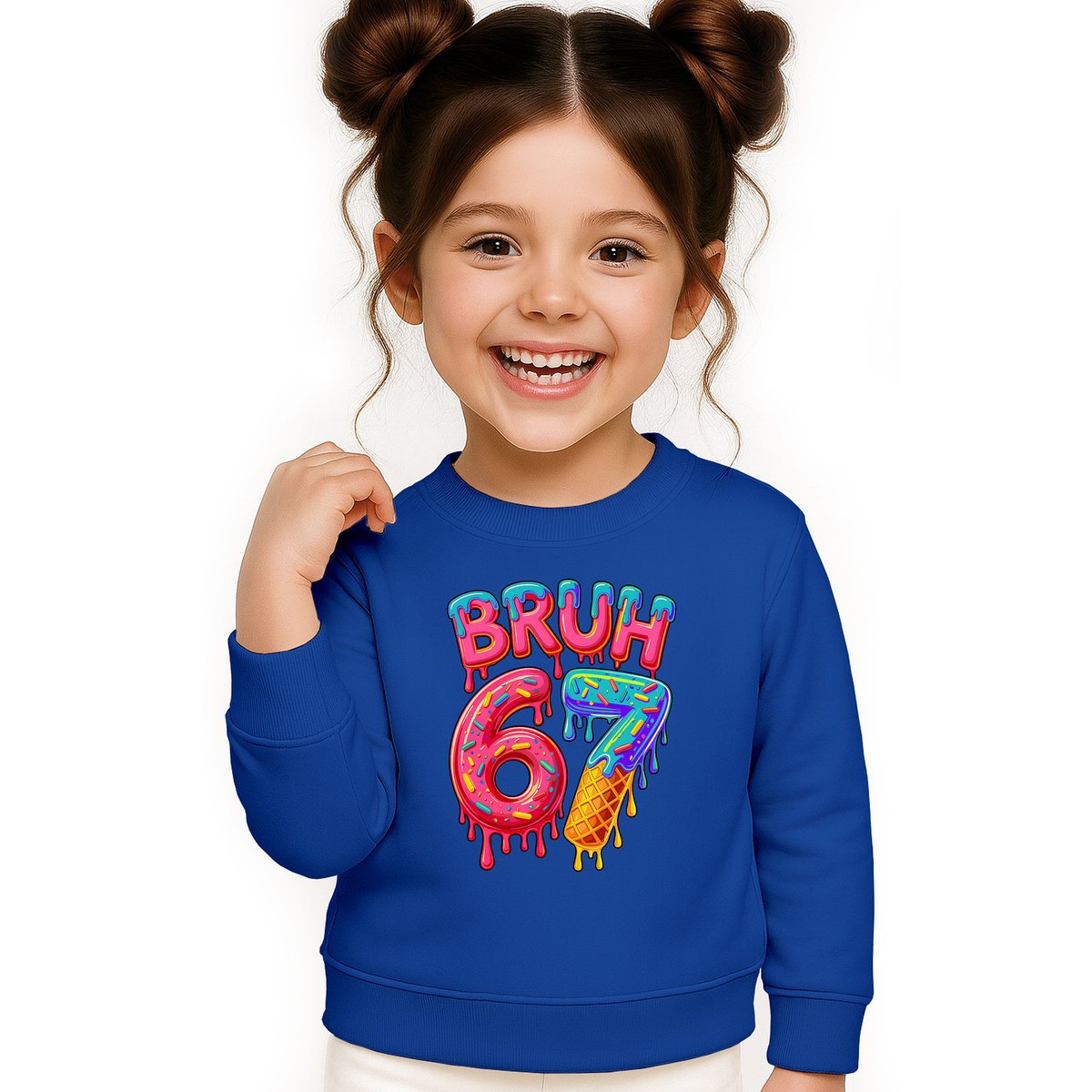 BLUZA DZIECIĘCA 67 SIX SEVEN VIRAL 110-116 DLA CHŁOPCA DZIEWCZYNKI