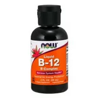 Witaminy i minerały - Now Foods Kompleks witaminy B-12 w płynie B-Complex Suplement diety 59 ml - miniaturka - grafika 1