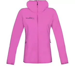 Rock Experience REWJ06571 SOLSTICE 2.0 HOODIE SOFTSHELL WOMAN JACKET kurtka damska SUPER PINK XL - Kurtki damskie - miniaturka - grafika 1