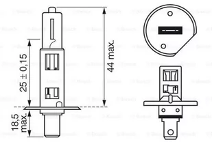 Bosch Żarówka 1 987 301 088 - Żarówki samochodowe - miniaturka - grafika 1