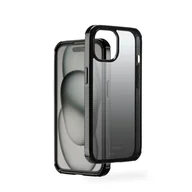Etui i futerały do telefonów - Hama Etui na telefon komórkowy Extreme Protect do Apple iPhone 15 (licencja Bumper D3O, odporna na uderzenia, upadki i pęknięcia, etui do ładowania indukcyjnego, gradient) czarne - miniaturka - grafika 1