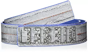 Diesel Męski pasek z logo B-Trump Letters T8144-pr400, 75 cm, T8144-pr400 - Paski - miniaturka - grafika 1