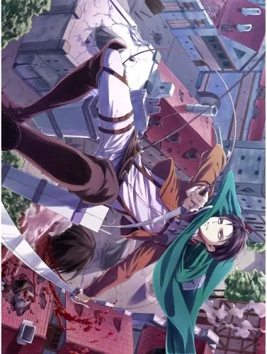 Plakat Anime Attack on Titan aot_089 A2 (custom)