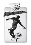 Pościel dla dzieci - FO Pościel Bawełniana Football Piłkarz SOC14 14171 - miniaturka - grafika 1