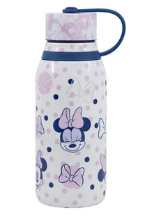 Disney Minnie Mouse Bidon termiczny "Minnie Mouse" w kolorze jasnoróżowym - 330 ml - Sztućce dla dzieci - miniaturka - grafika 1