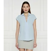 Bluzki damskie - Patrizia Pepe Bluzka | Regular Fit - miniaturka - grafika 1