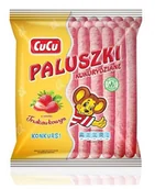Chipsy - CuCu Paluszki kukurydziane truskawkowe bezglutenowe 50 g - miniaturka - grafika 1