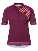 Koszulki i topy damskie - Ziener Naria damska koszulka rowerowa/koszulka rowerowa – rower górski/wyścigowy – oddychająca, szybkoschnąca, elastyczna, z krótkim rękawem, - miniaturka - grafika 1