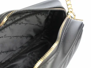 Torebka Skóra Włoska Z Kosmetyczką Oraz Portfelem 3w1 JENNIFER JONES Elegancki Stylowy Kuferek 3140 CZARNY - Torebki damskie Torebka Skóra Włoska Z Kosmetyczką Oraz Portfelem 3w1 JENNIFER JONES Elegancki Stylowy Kuferek 3140 CZARNY - Torebki damskie - miniaturka - grafika 13