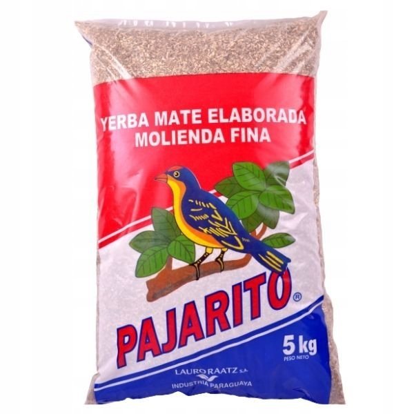 Yerba mate Pajarito 5kg Worek Megapaka z Paragwaju Tradicional