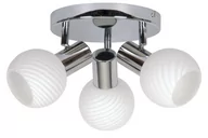 Lampy sufitowe - Candellux TURNO Plafon 3X40W E14 Chrom 98-10940 - miniaturka - grafika 1