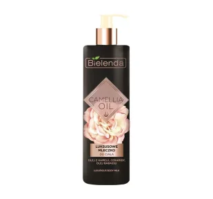 Bielenda CAMELLIA OIL LUKSUSOWE MLECZKO DO CIAŁA 400 ML Zakupy dla domu i biura! 36741270 - Pielęgnacja stóp - miniaturka - grafika 1