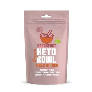 DIET-FOOD Śniadaniowy Keto Bowl - Tiger Attack BIO 200g - Diet Food - Płatki śniadaniowe i musli - miniaturka - grafika 1