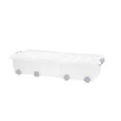 Pojemniki na zabawki - Emako Pojemnik do przechowywania, biały, 32 l - miniaturka - grafika 1