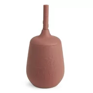 Kubki dla dzieci - Kubeczek Silikonowy Ze Słomką Giraf & Koala Mahogany Nuuroo - miniaturka - grafika 1