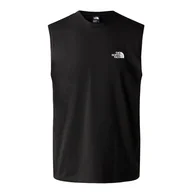 Koszulki męskie - Koszulka The North Face Simple Dome Tank 0A87R3JK31 - czarna - miniaturka - grafika 1