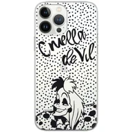 Etui i futerały do telefonów - Etui Disney dedykowane do Iphone 13 MINI, wzór: Cruella 002 Etui częściowo przeźroczyste, oryginalne i oficjalnie licencjonowane - miniaturka - grafika 1
