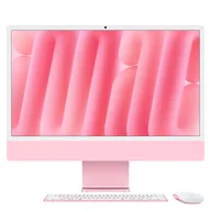 Mini PC - Apple iMac Apple M M4 59,7 cm (23.5") 4480 x 2520 px All-in-One PC 16 GB 512 GB SSD macOS Sequoia Wi-Fi 6E (802.11ax) Różowy MWV53D/A - miniaturka - grafika 1