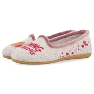 Kapcie damskie - HOT POTATOES Dubrava kapcie damskie, szary, 38 EU - miniaturka - grafika 1