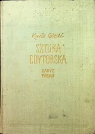 Książki o kulturze i sztuce - Sztuka edytorska Zarys teorii - miniaturka - grafika 1
