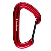 Sprzęt wspinaczkowy - Karabinek Black Diamond LiteWire - red - miniaturka - grafika 1
