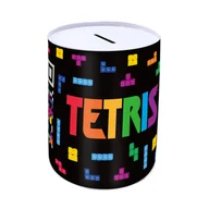 Skarbonki - Skarbonka metalowa DIAKAKIS Tetris, 10x15 cm - miniaturka - grafika 1